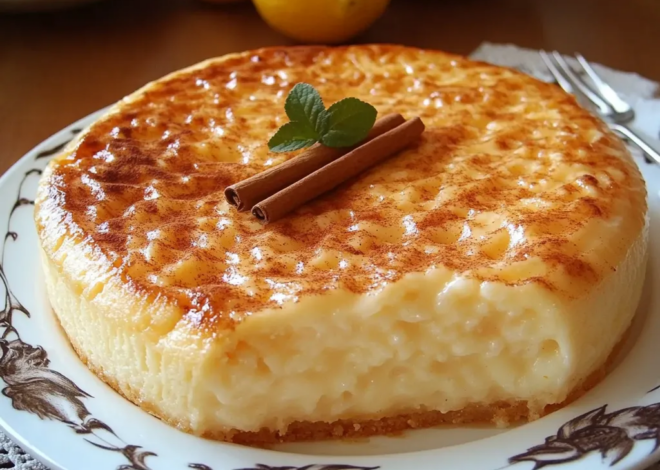 Tarta de Arroz con Leche