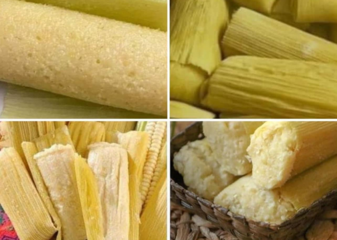 Tamales Dulces de Maíz