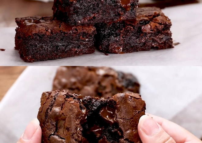 Los mejores brownies con sabor a chocolate