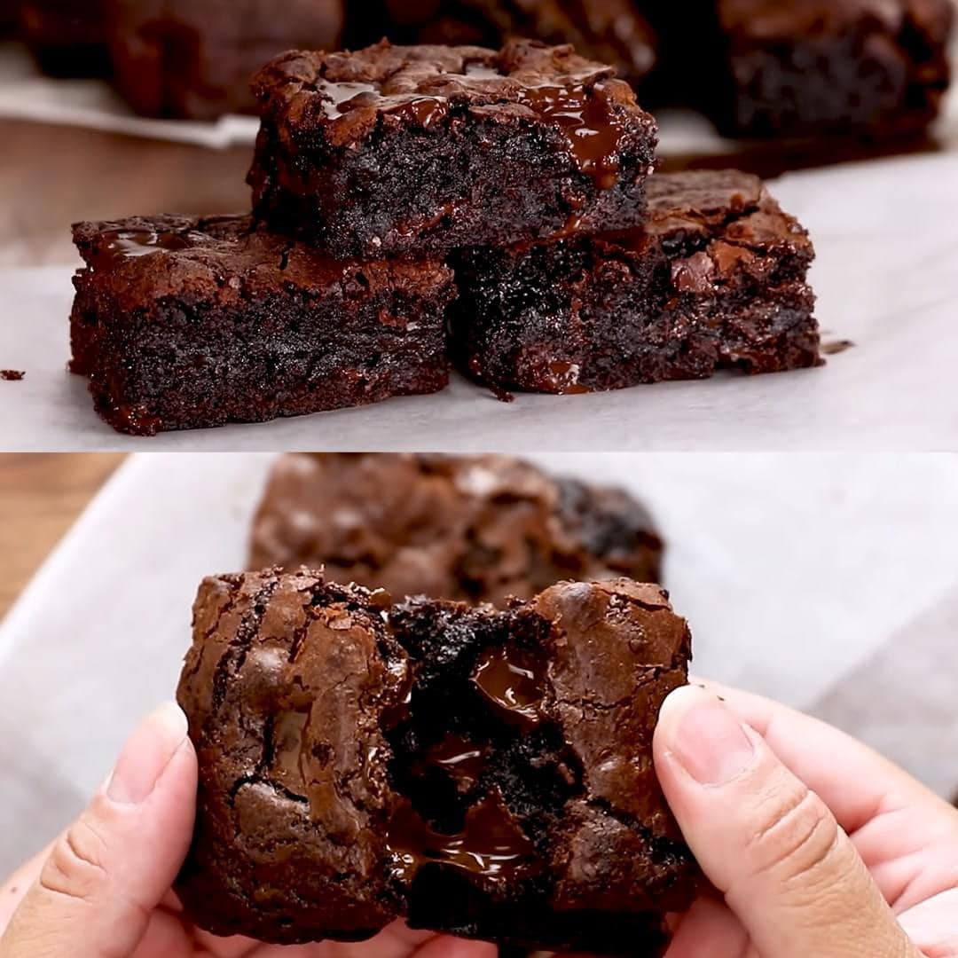 Los mejores brownies con sabor a chocolate