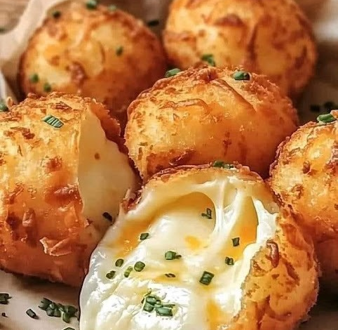 ¡¡¡Bolas de patata con queso!!!