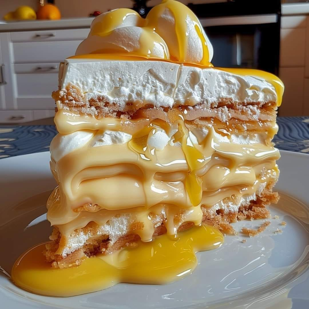 PASTEL DE MERENGUE DE LIMÓN