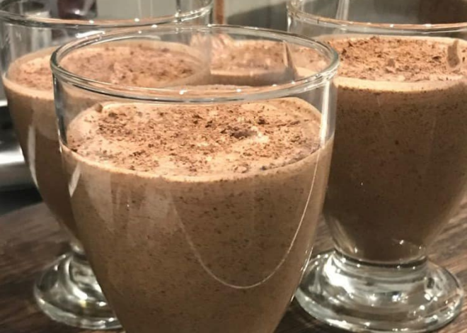 Receta fácil de mousse de chocolate