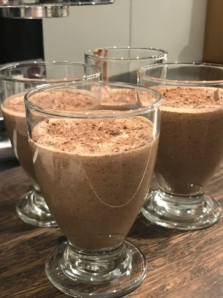 Receta fácil de mousse de chocolate