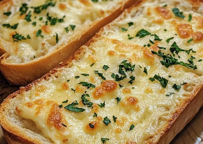 Receta fácil de pan de ajo con queso