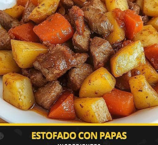 Receta de Estofado con Papas