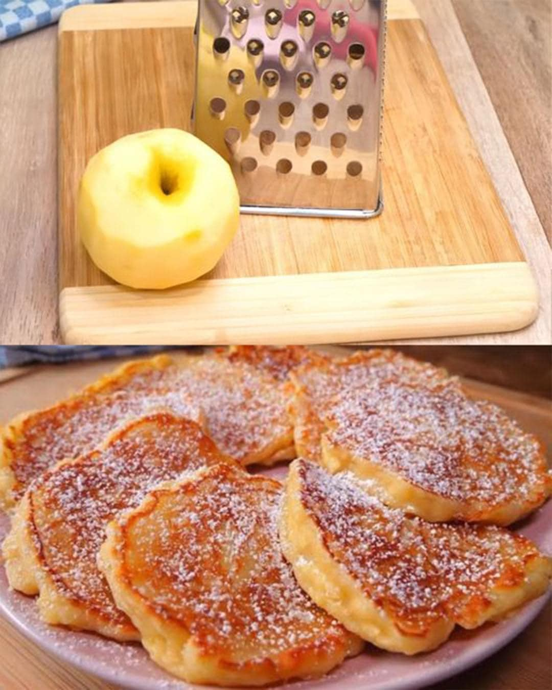 Panqueques rápidos de manzana: ¡una delicia para el desayuno rápido y sabroso!