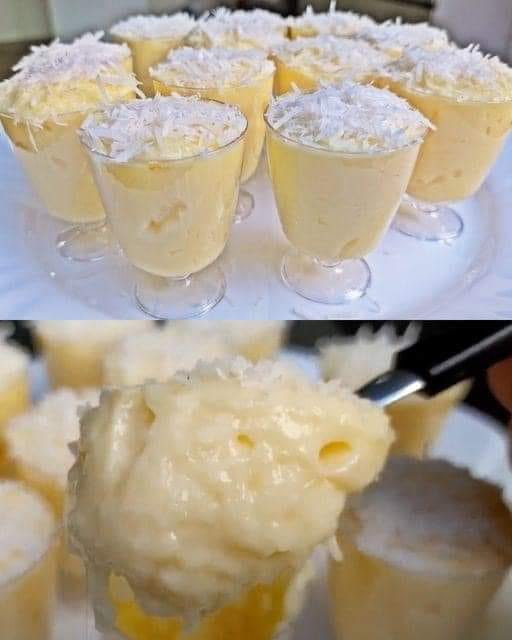 Receta de un delicioso postre de coco