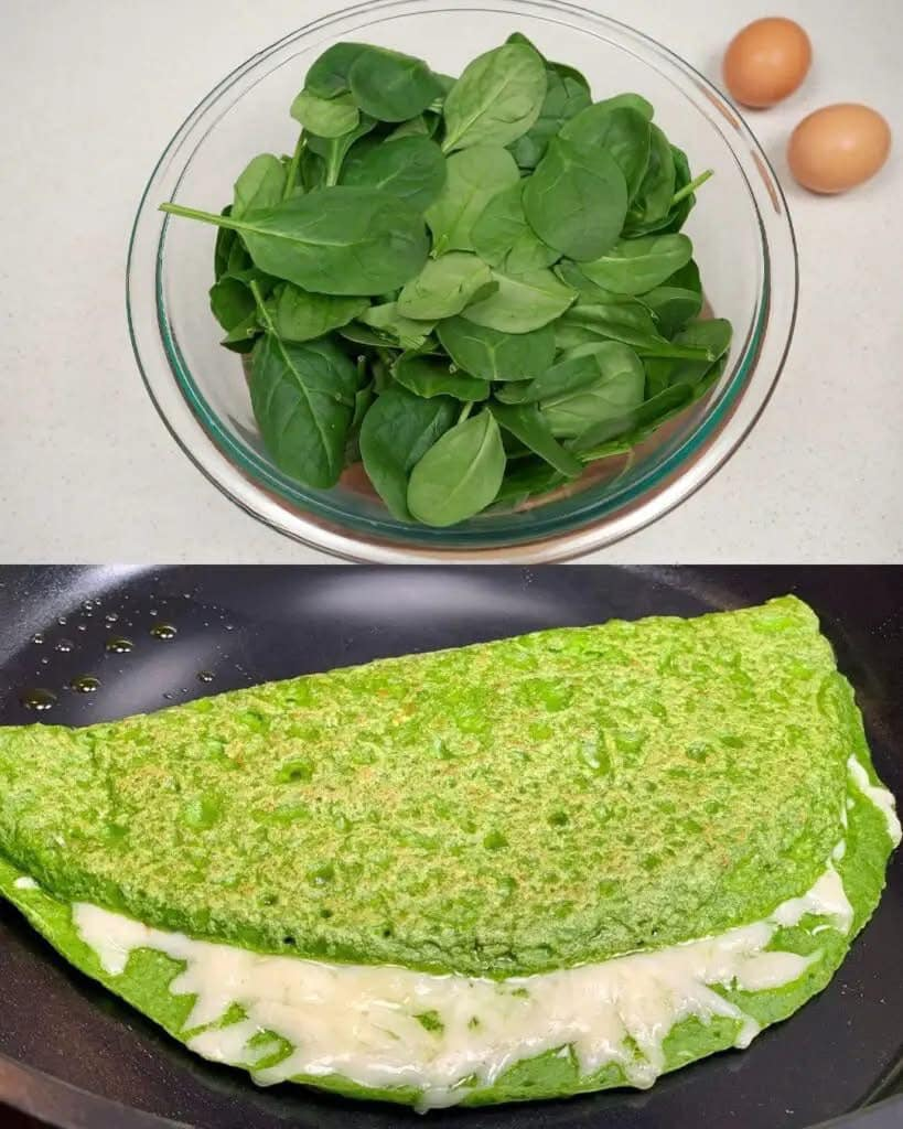 Tortitas saladas de espinacas y avena