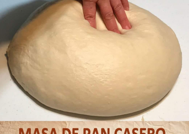 MASA DE PAN CASERO