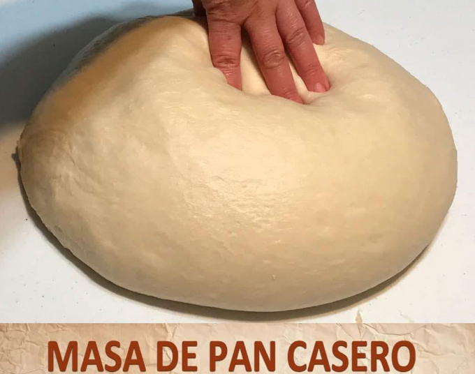 MASA DE PAN CASERO