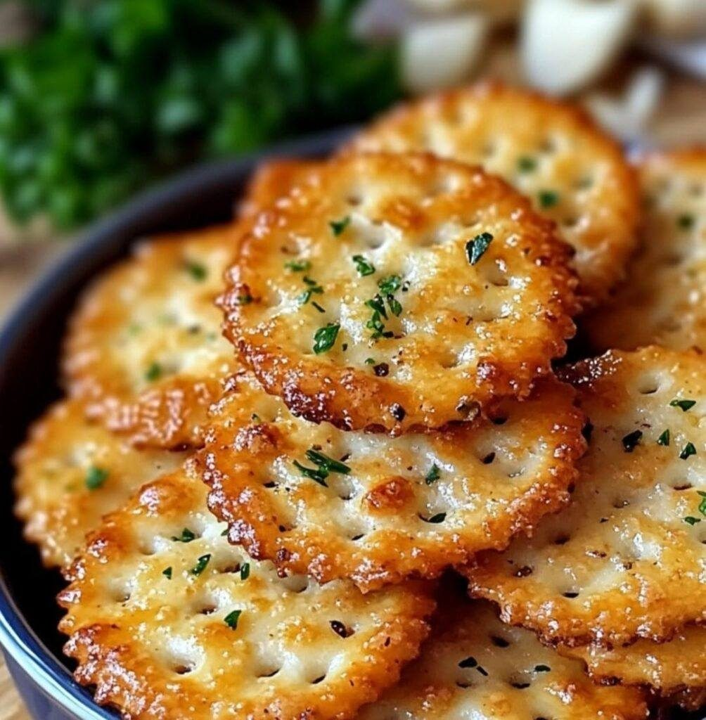 “Preparé estos bocaditos de pan con ajo para un refrigerio rápido y se acabaron en un santiamén”.