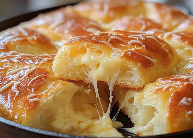 Pan de Maicena con Queso en Sartén