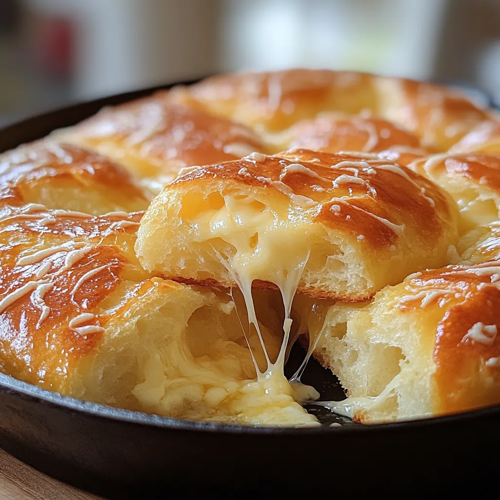 Pan de Maicena con Queso en Sartén