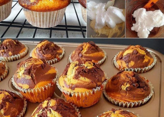 MUFFINS MARMOLADOS