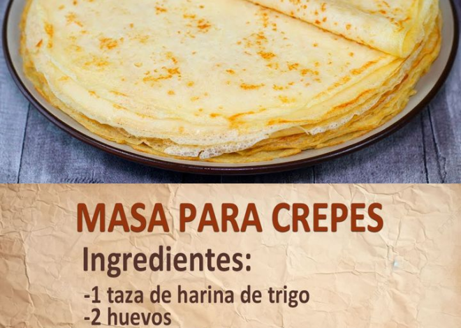 Masa para Crepes