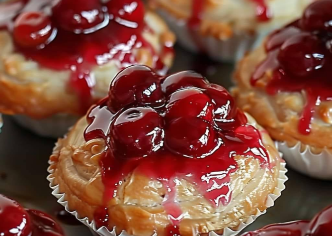 Bombas de pastel de cereza