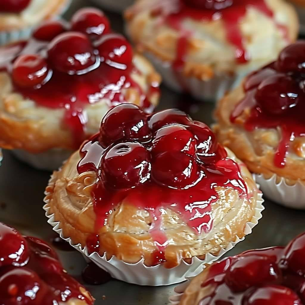 Bombas de pastel de cereza