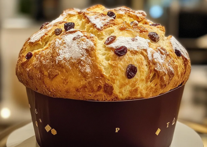 Panettone Casero en Licuadora