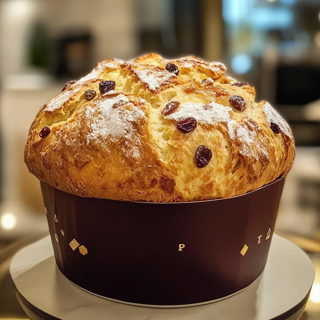 Panettone Casero en Licuadora