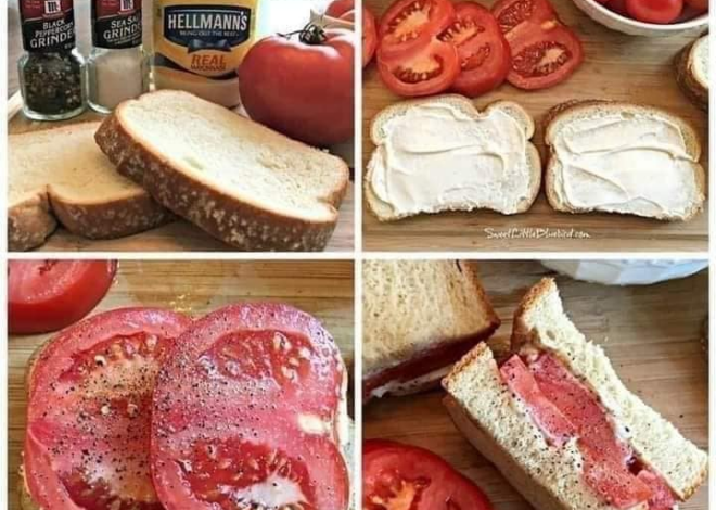 SÁNDWICH CLÁSICO DE TOMATE