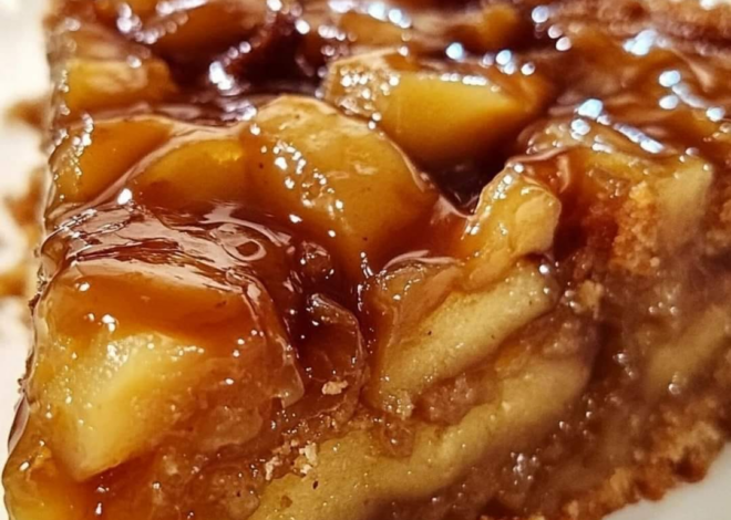 Tarta Sueca de Manzana con Caramelo