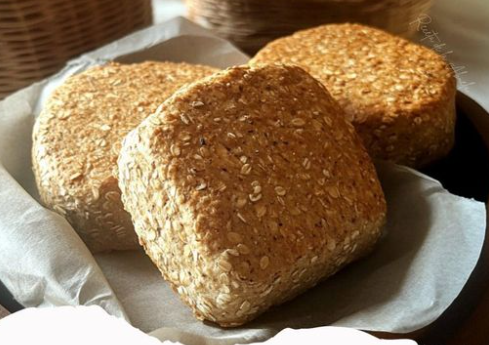 Receta de Pan de avena y chía sin harina