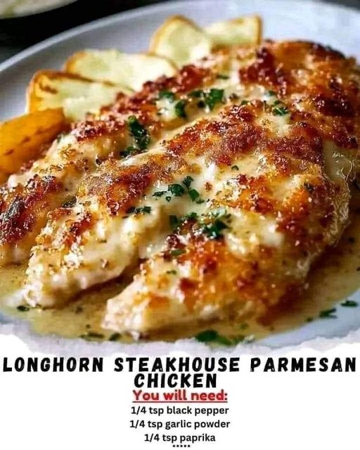 Pollo parmesano Longhorn Steakhouse