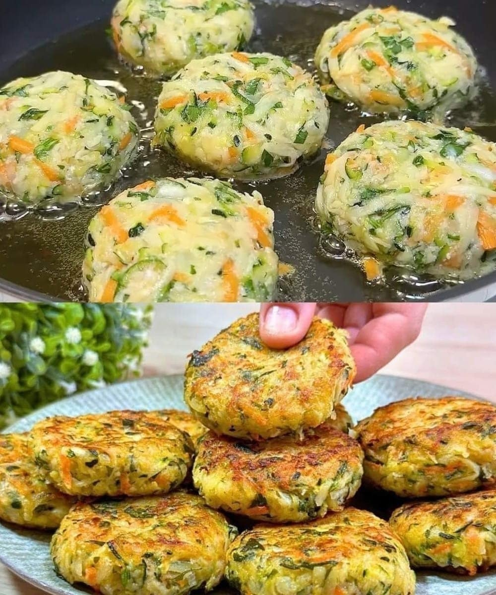 Buñuelos de verduras crujientes