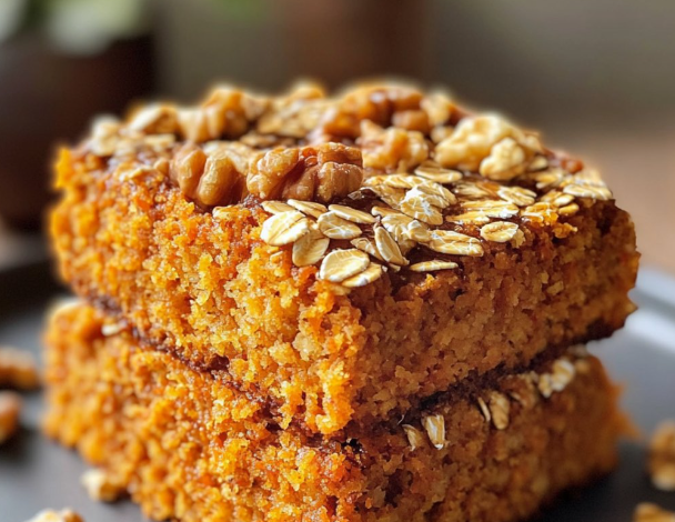 Torta de Avena y Zanahoria