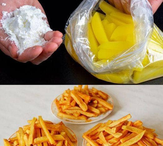 Truco para hacer patatas fritas crujientes sin una gota de aceite