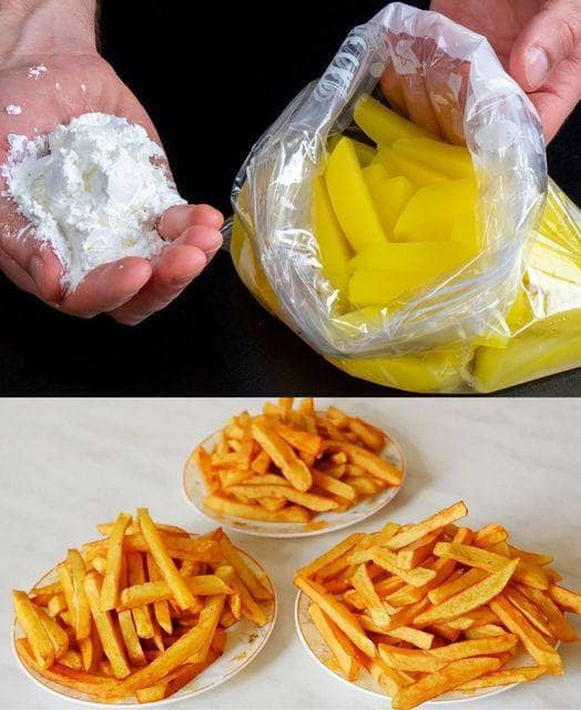 Truco para hacer patatas fritas crujientes sin una gota de aceite