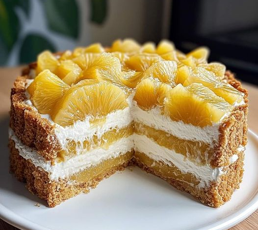 Tarta de Piña Fría