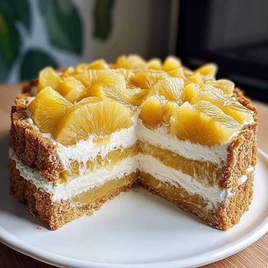 Tarta de Piña Fría