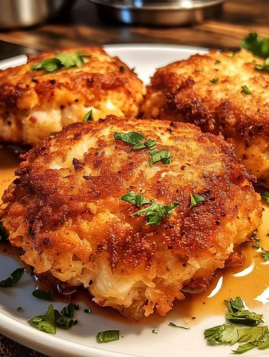 Receta de croquetas de cangrejo de Baltimore