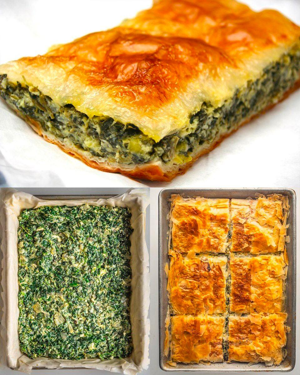 Spanakopita: la receta sencilla y sabrosa para hacer pastel griego de espinacas