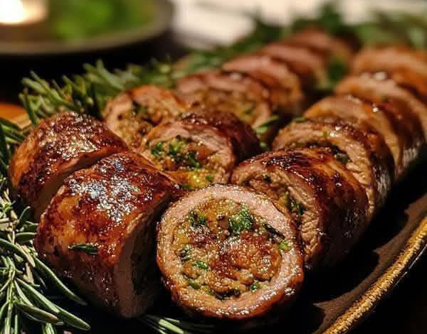 CENA PARA NAVIDAD: ROLLO DE CARNE RELLENO!