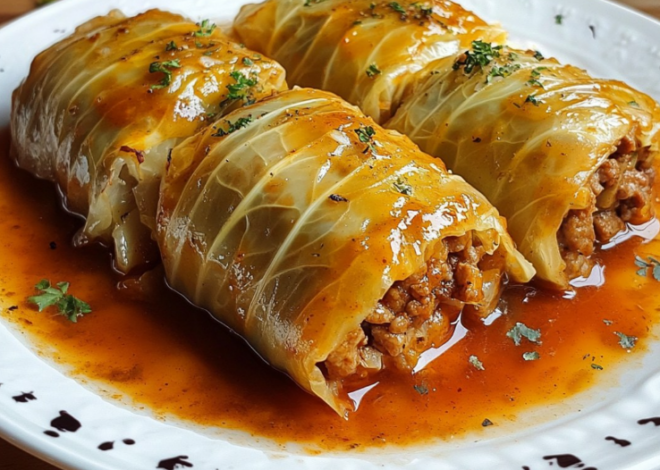 Rollitos de Repollo con Carne