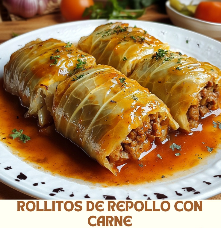 Rollitos de Repollo con Carne