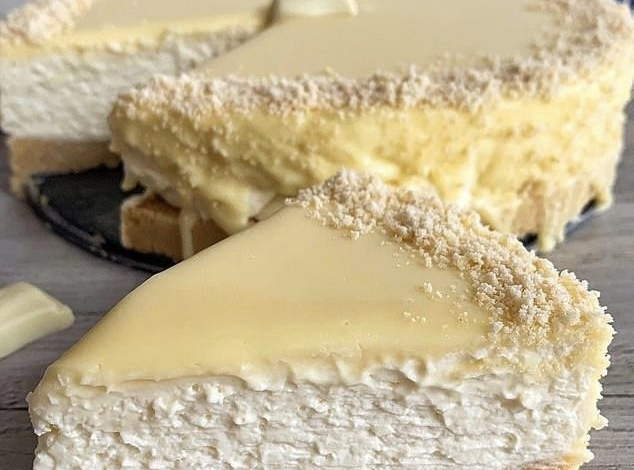 TARTA DE QUESO CON CHOCOLATE BLANCO SIN HORNEAR