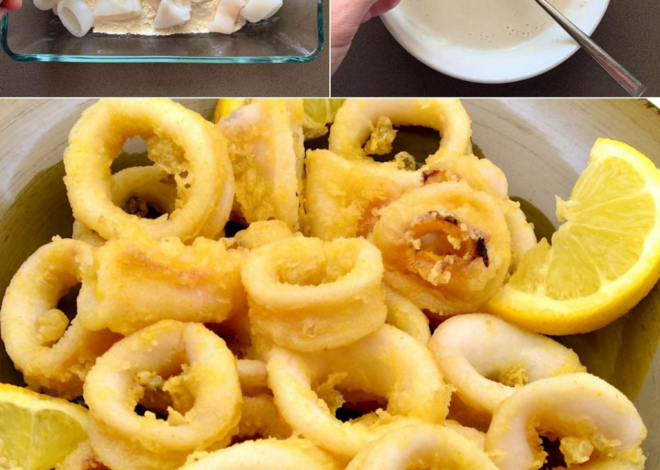 Calamares fritos: la receta del gran clásico fragante e irresistible