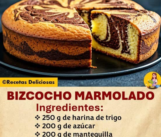 BIZCOCHO MARMOLADO