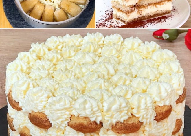 Tarta de tiramisú: la receta de un postre delicioso y cremoso sin horno