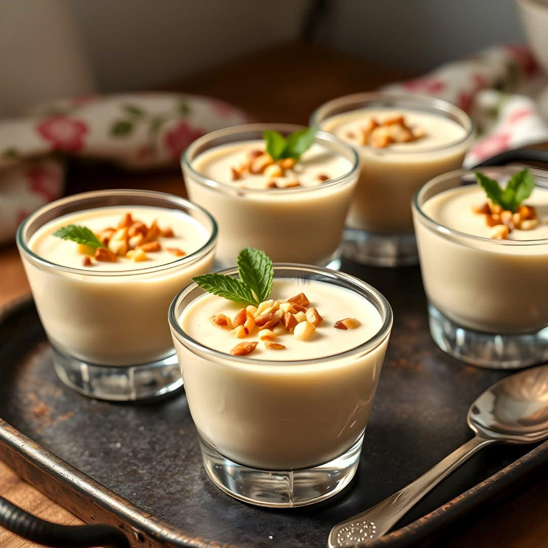 Vasitos de Mousse de Turrón