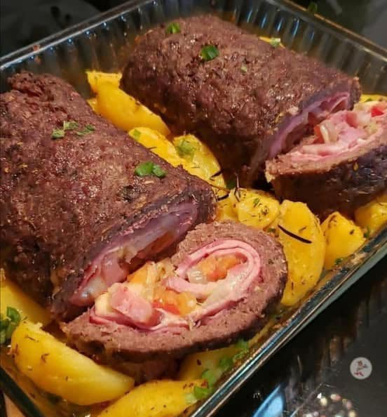 Receta de Rollo de carne