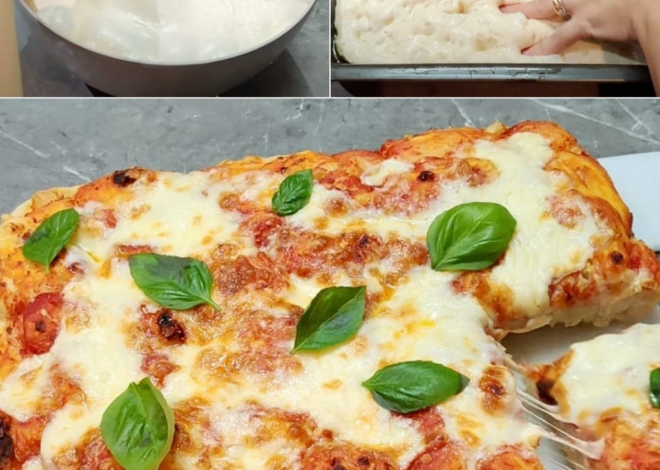 Pizza con levadura: la receta de una pizza perfecta y llena de burbujas