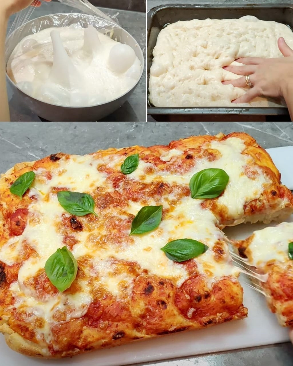 Pizza con levadura: la receta de una pizza perfecta y llena de burbujas