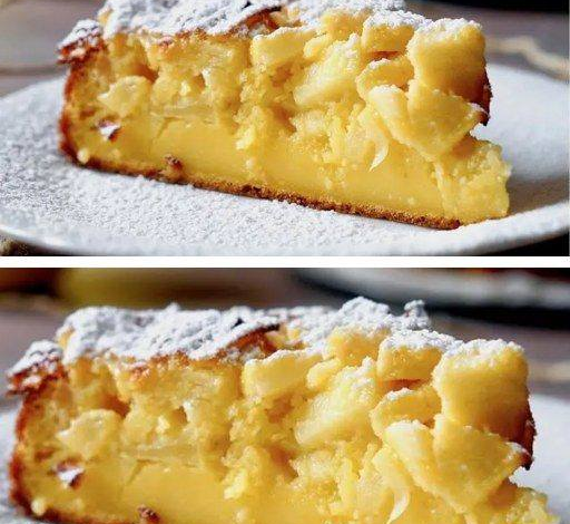 Cómo hacer Tarta Cremosa de Naranja y Manzana ¡Se prepara en solo 15 minutos