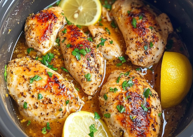 Pollo al Limón en Olla Rápida