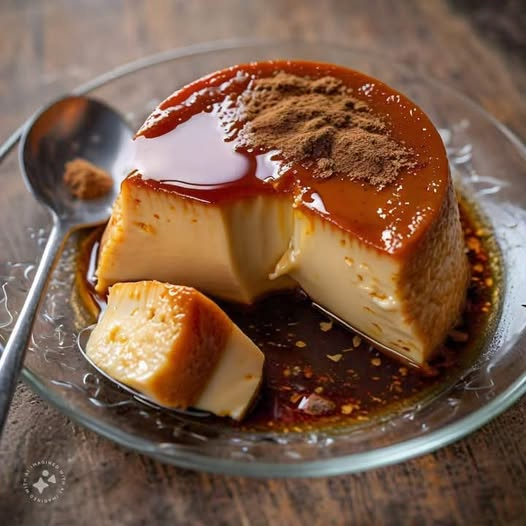 Flan de leche condensada